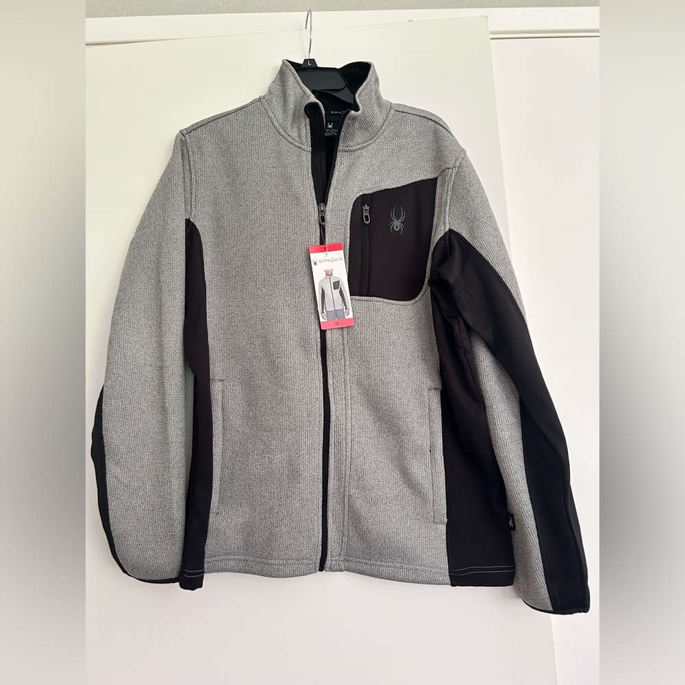 NWT Spyder Men's Full Zip Jacket size M
